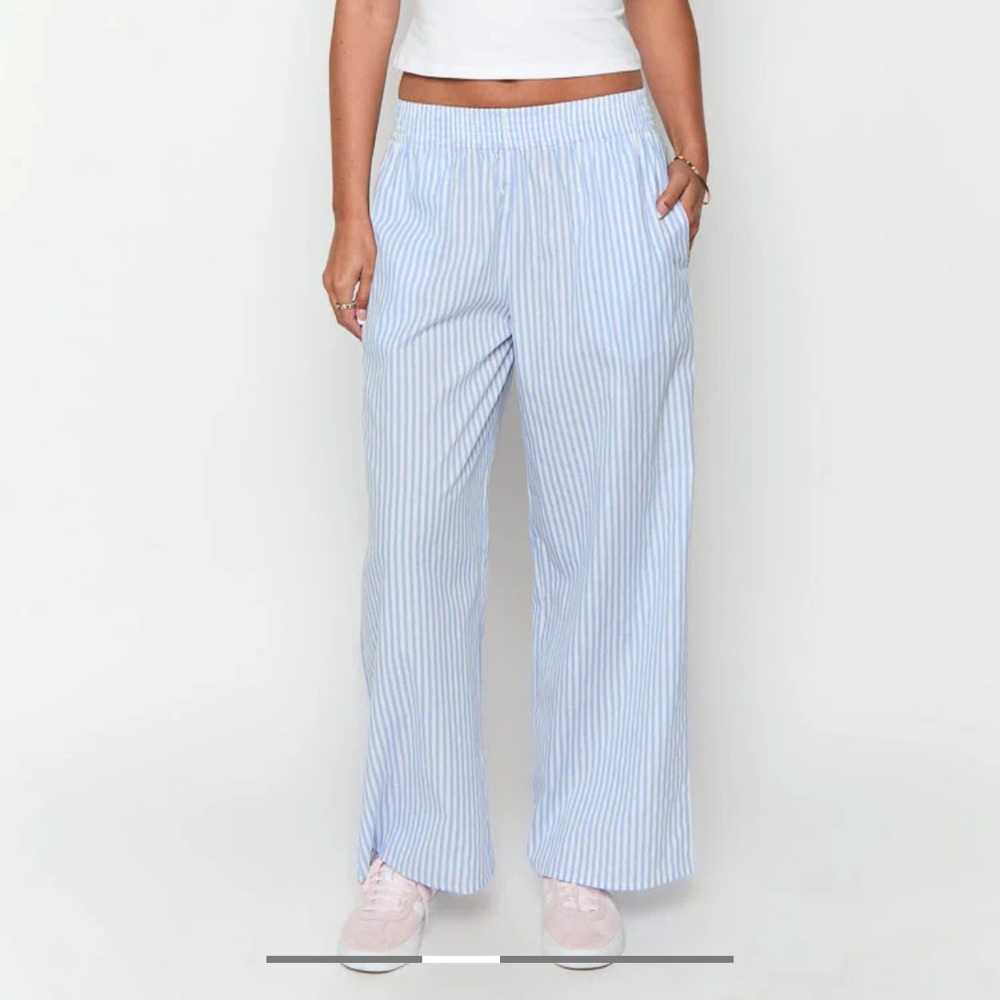 Beginning boutique Mahalia Light Blue Stripe